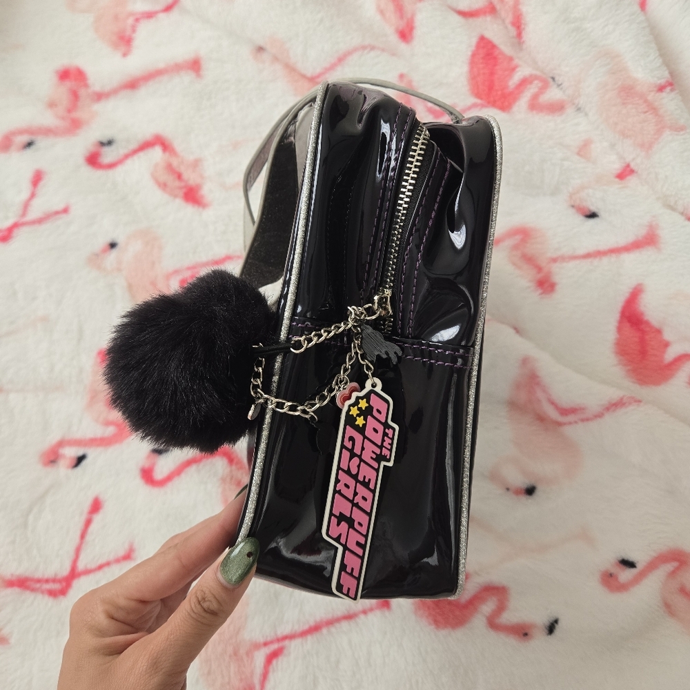 Dolls kill Powerpuff Girls Mojo Jojo Black Shoulder Bag Purse - Picture 6 of 11